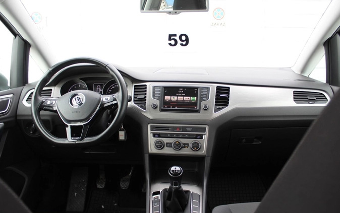 Volkswagen Golf Sportsvan cena 54900 przebieg: 118073, rok produkcji 2015 z Bobowa małe 326